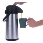 Thermos 3L Poussoir INOX