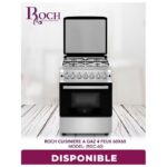 Cuisinière Roch RGCN-60 PSS - 4 Feux Gaz - 60x60cm - Inox