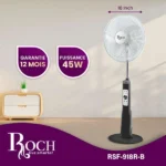 Ventilateur Rechargeable ROCH RSF-918R-B – Image 2