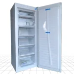 Congélateur Ocean Vertical 210L – 6 Tiroirs Plaque Aluminium Blanc CVK306ΤΑ – Image 2