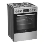 Cuisinière BEKO FBE62320XDL – 4 Feux à Gaz Multifonction 60×60 cm Acier Inoxydable – Image 2