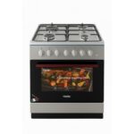 Cuisinière Haier HCR2031EESB - 4 Feux (3 Gaz + 1 Électrique) - 60x60cm – Image 2