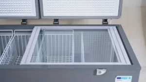 Congélateur ASTECH 600L Horizontal 2 Portes Gris CH600GM – Image 3