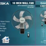Ventilateur Deska Mural Avec Commande 18 Pouces