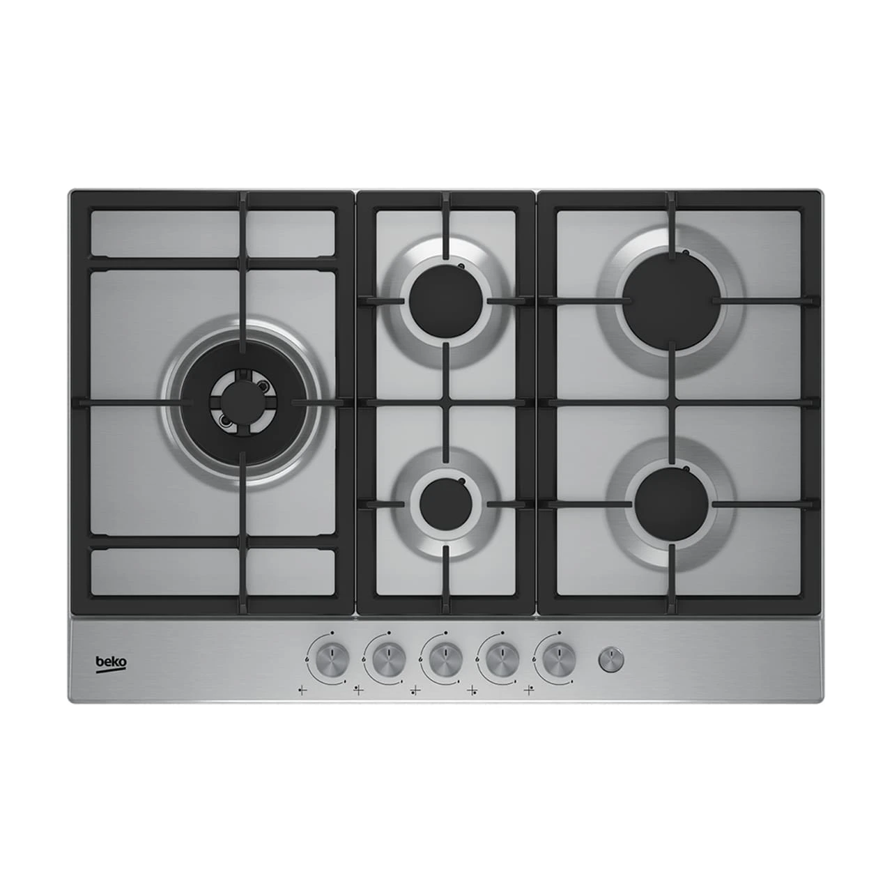 WhatsApp-Image-2025-05-19-a-15.08.06_1e82534a.webp Plaque de cuisson BEKO 5 feux gaz encastrable Inox 90×60 avec brûleur wok – HIAL75235SX – Image 1