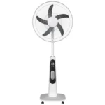 Ventilateur Rechargeable Regal 16" RC16 – Sur Pied, Télécommande, LED, USB