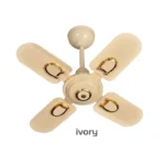 Ventilateur Plafonnier REGAL RX24 24 Pouces Ivoire – 4 Hélices