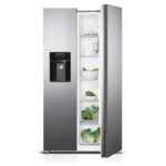 REFRIGERATEUR ELACTRON SIDE BY SIDE 2PORTES AVEC DIST EAU ET GLACON GRIS EL48SBSIM – Image 2