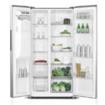 REFRIGERATEUR ELACTRON SIDE BY SIDE 2PORTES AVEC DIST EAU ET GLACON GRIS EL48SBSIM – Image 5