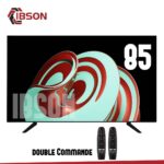 TELEVISEUR IBSON 85'' SMART ANDROID + 2 TELECOMMANDES IB0085F25V