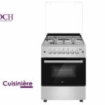 Cuisinière Roch RGCN-60 PSS - 4 Feux Gaz - 60x60cm - Inox