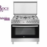 CUISINIERE ROCH 5FEUX 90X60 INOX F9L50 G2IL / RGC90SS