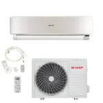 SPLIT SHARP 12000BTU 1.5CV Gaz 410 CHAUD ET FROID AEA12RCM