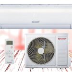 SPLIT SHARP 18000BTU 2.5CV GAZ 410 CHAUD ET FROID AEA18ECB