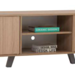 Meuble TV Naomi 1.5M – Chêne Naturel, Design Scandinave