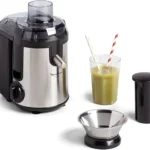 Moulinex Frutelia+ JU420D10 – Centrifugeuse 400W, 2 Vitesses + Pulse, 950 ml, Système Anti-Goutte, Compacte