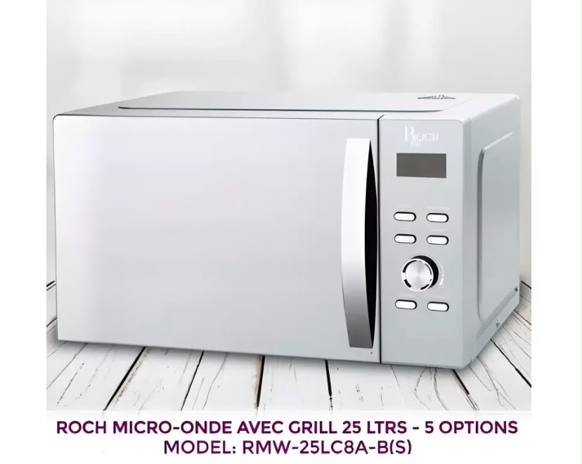 WhatsApp Image 2026-07-08 at 20.24.29 MICRO ONDE ROCH 25LITRES GRIS RMW25LC8ABS – Image 1