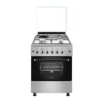CUISINIERE ASTECH 4FEUX 60X60 3FEUX GAZ 1FEUX ELECTRIQUE + FOUR A GAZ EL31GEL