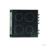 CUISINIERE ASTECH 4FEUX 60X60 ELECTRIQUE AVEC FOUR ELCTRIQUE INOX CK78PLFOEL – Image 4