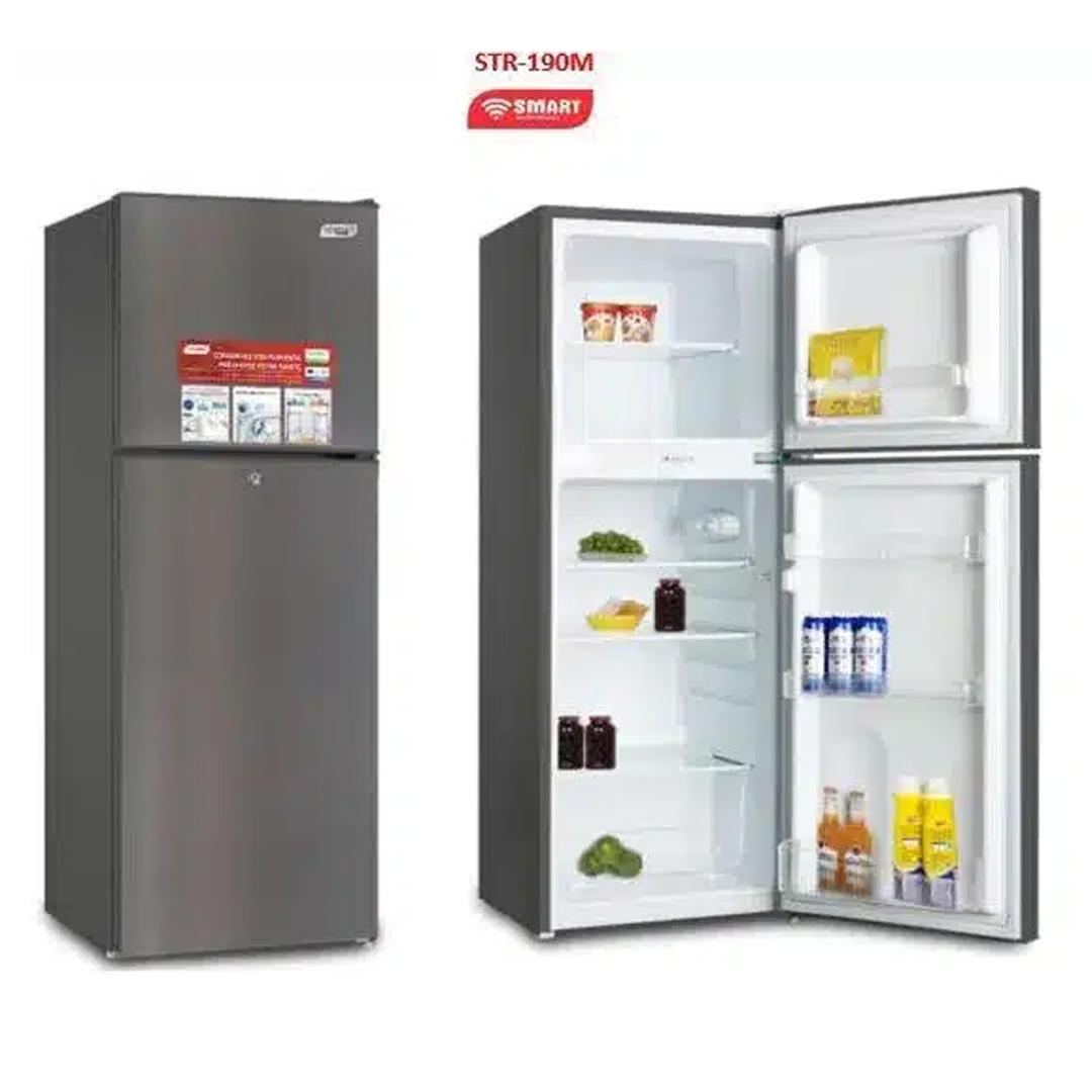 WhatsApp Image 2026-07-09 at 19.58.35 REFRIGERATEUR SMART TECHNOLOGY 2PORTES 160LITRES GRIS STR190M – Image 1