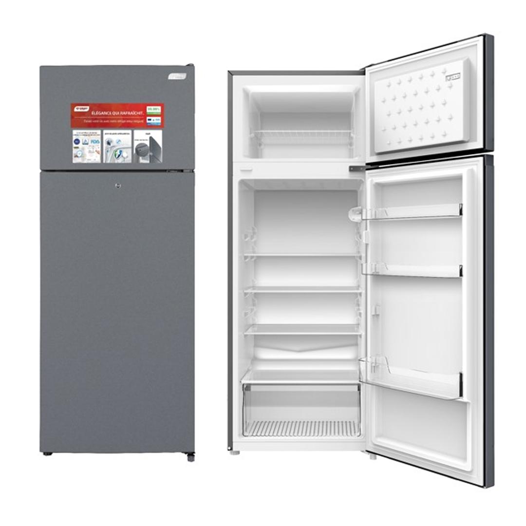 WhatsApp Image 2026-07-09 at 19.58.35 REFRIGERATEUR SMART TECHNOLOGY 2PORTES 250LITRES GRIS STR345M – Image 1