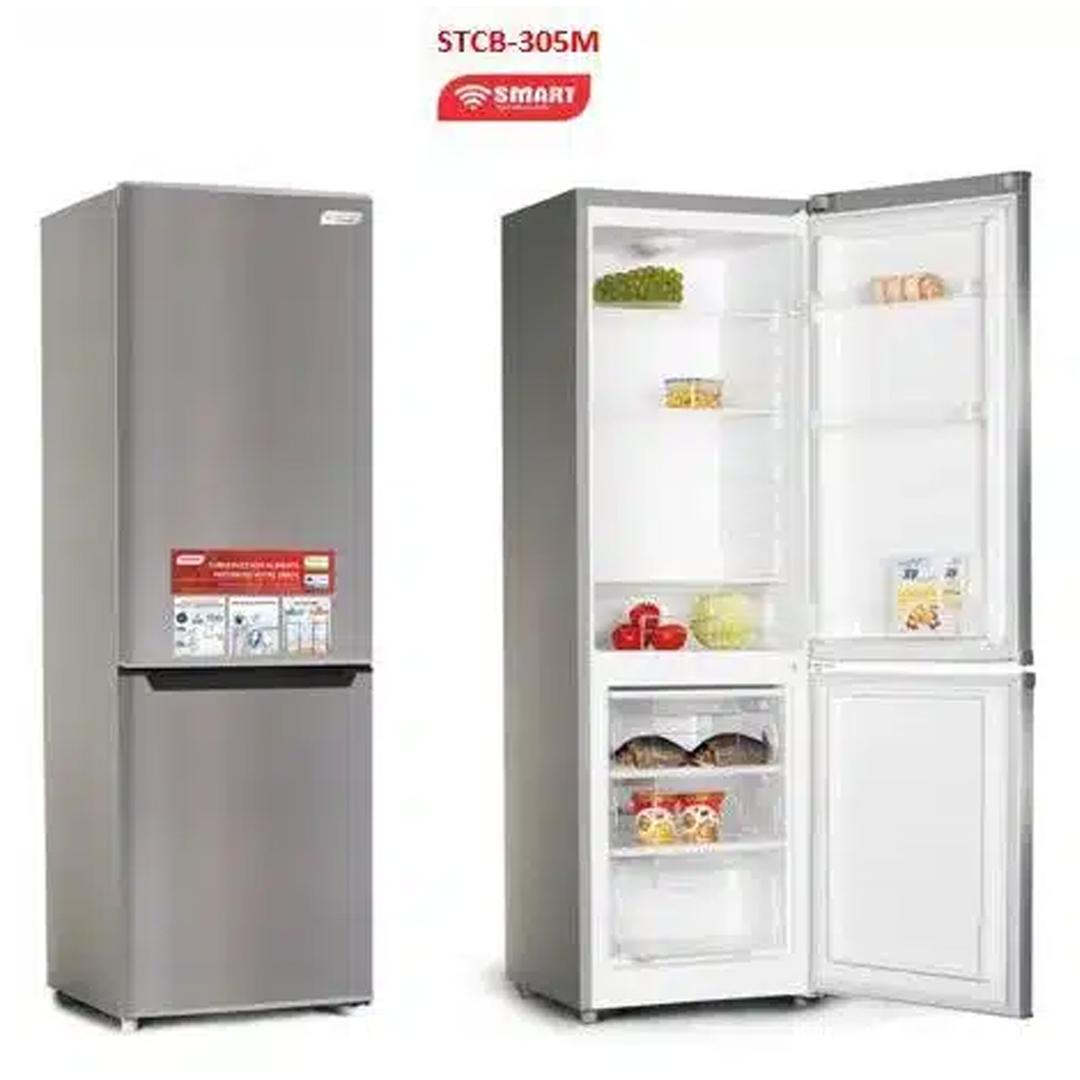 WhatsApp Image 2026-07-09 at 19.58.36 REFRIGERATEUR SMART TECHNOLOGY COMBINE 3TIROIRS 270LITRES GRIS STCB305M – Image 1